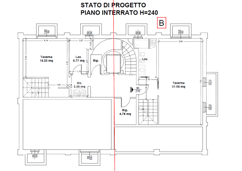 Villa - Planimetry 1