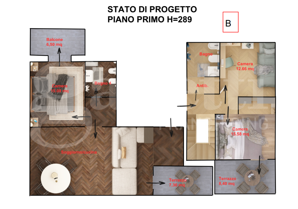 Villa - Planimetry 6