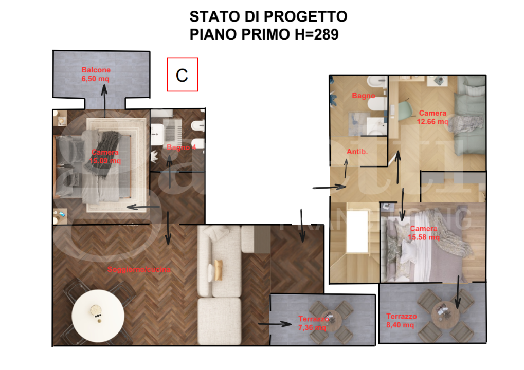 Appartamento - Planimetry 2