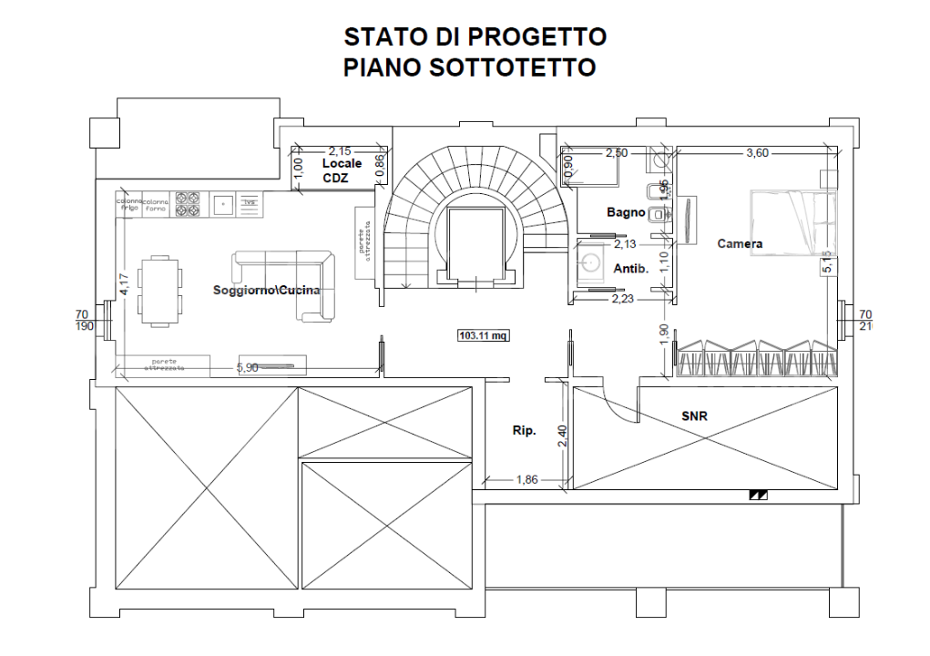 Appartamento - Planimetry 1