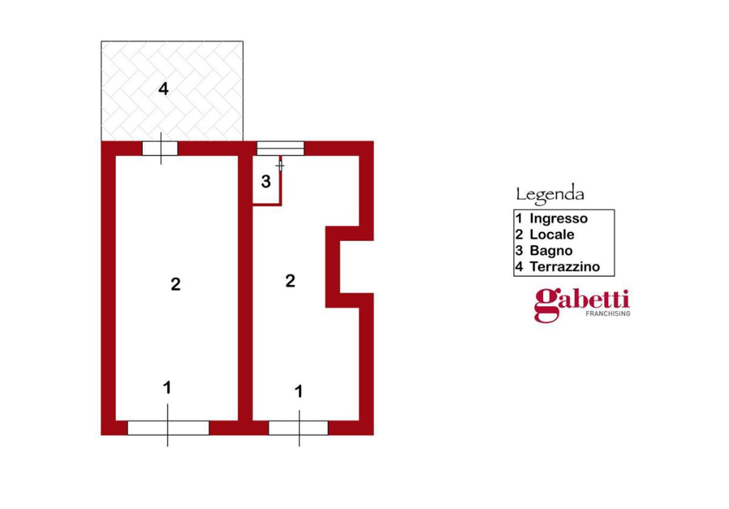 Negozio - Planimetry 1
