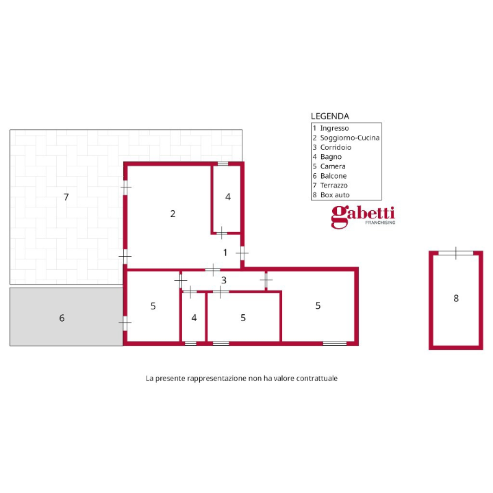 Appartamento - Planimetry 1