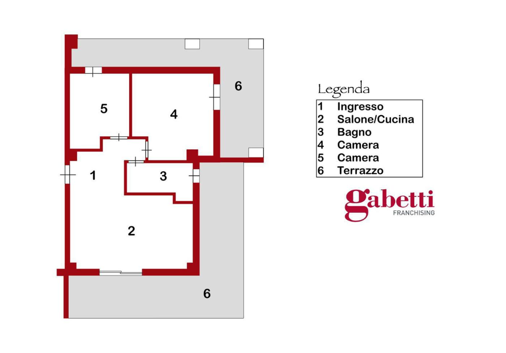 Appartamento - Planimetry 1