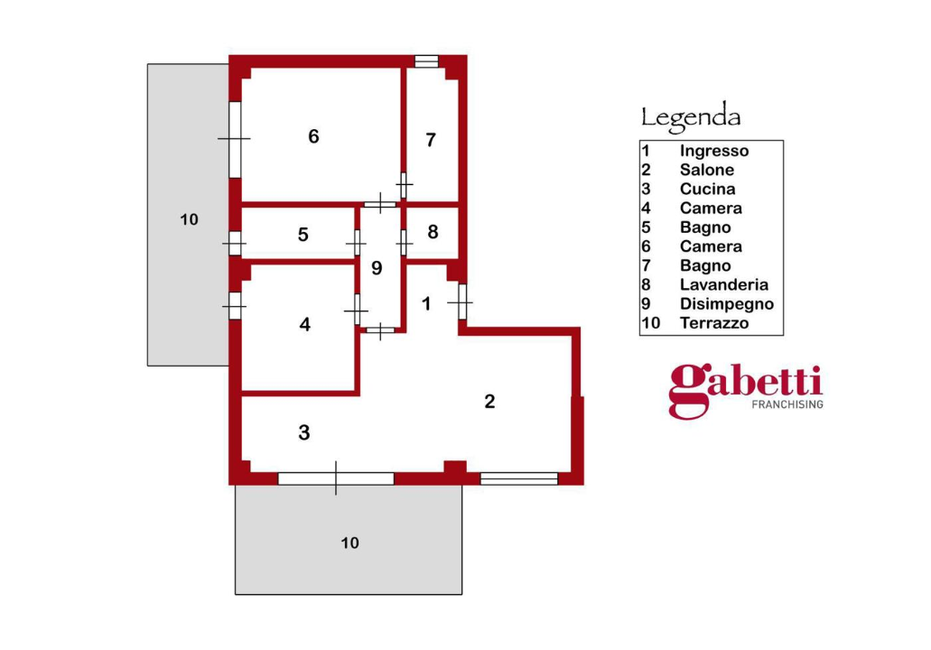 Appartamento - Planimetry 1