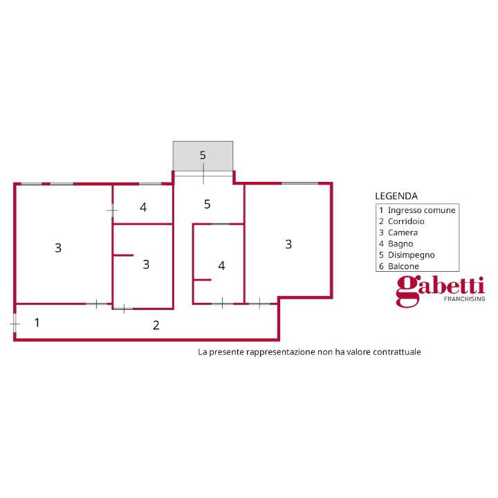 Appartamento - Planimetry 1