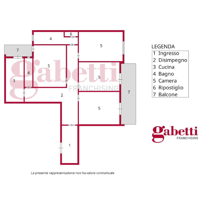 Appartamento - Planimetry 1