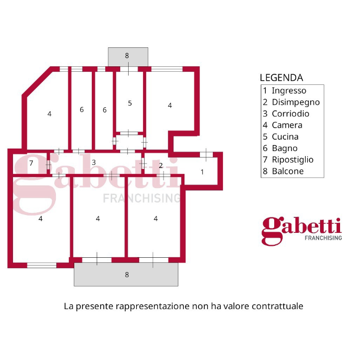 Appartamento - Planimetry 1