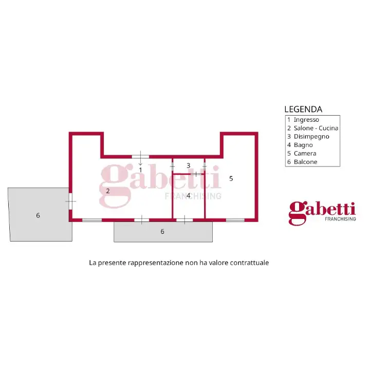 Appartamento - Planimetry 1