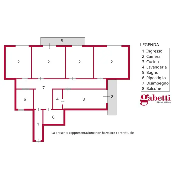 Appartamento - Planimetry 1