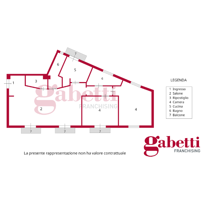 Appartamento - Planimetry 1