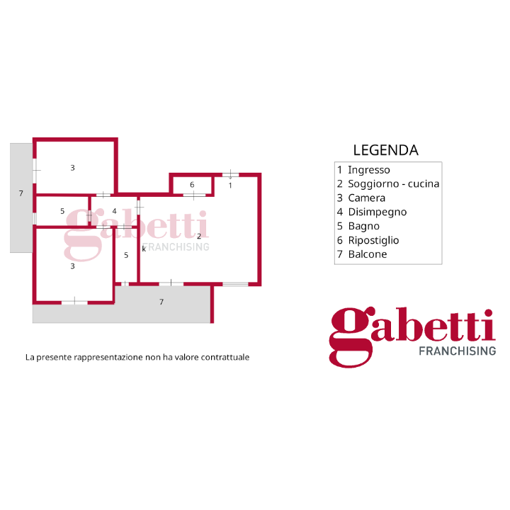 Appartamento - Planimetry 1