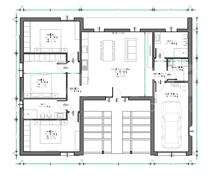 Villa - Planimetry 2