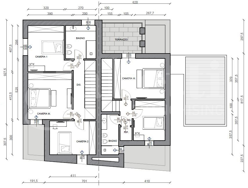 Villa - Planimetry 2