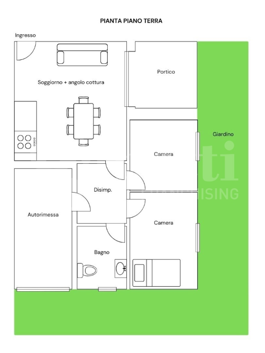 Appartamento - Planimetry 1