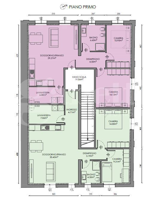 Appartamento - Planimetry 1