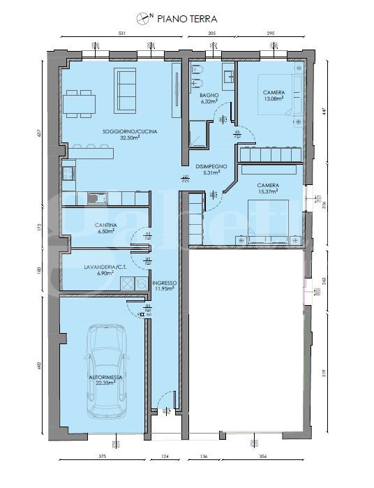 Appartamento - Planimetry 1