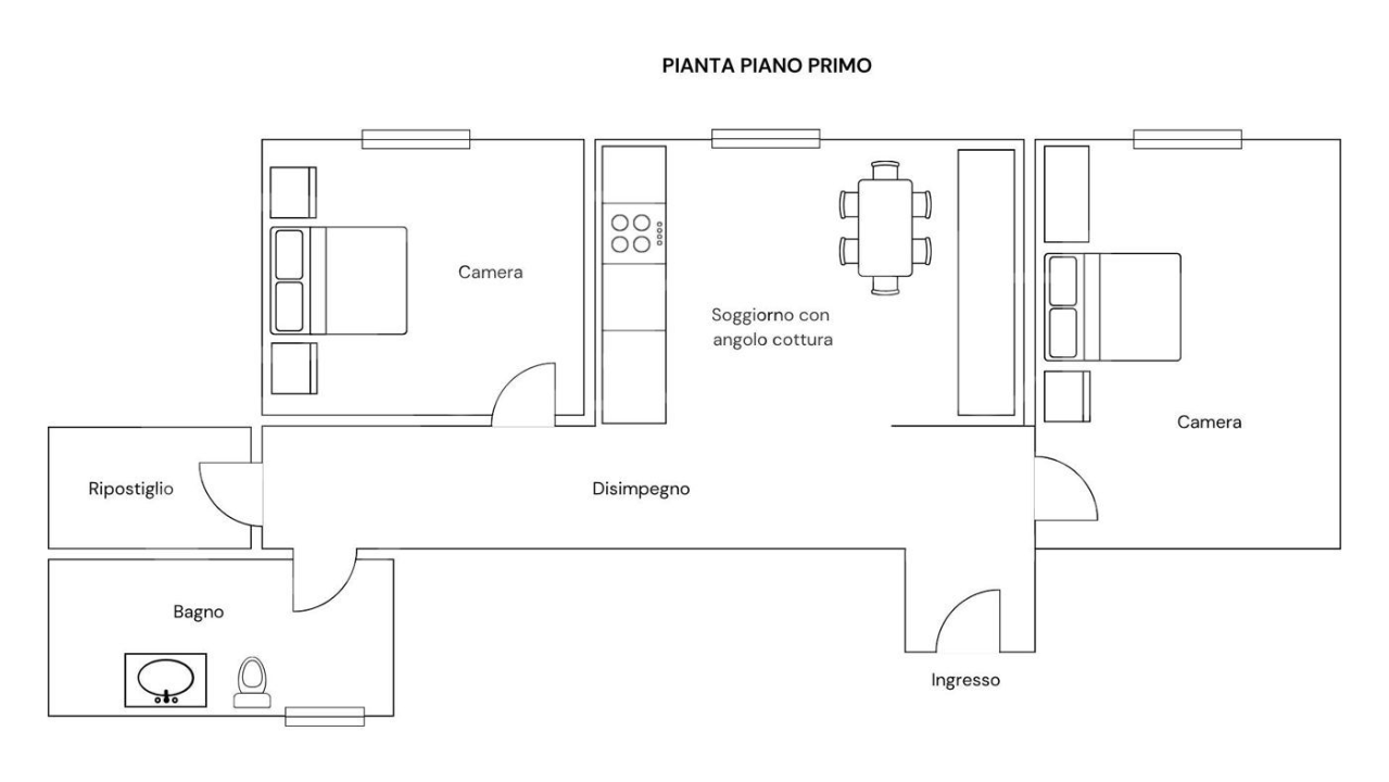 Appartamento - Planimetry 1