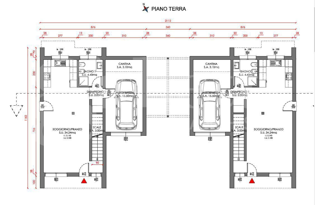 Villa - Planimetry 1