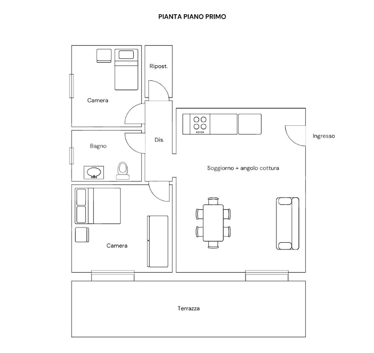 Appartamento - Planimetry 1