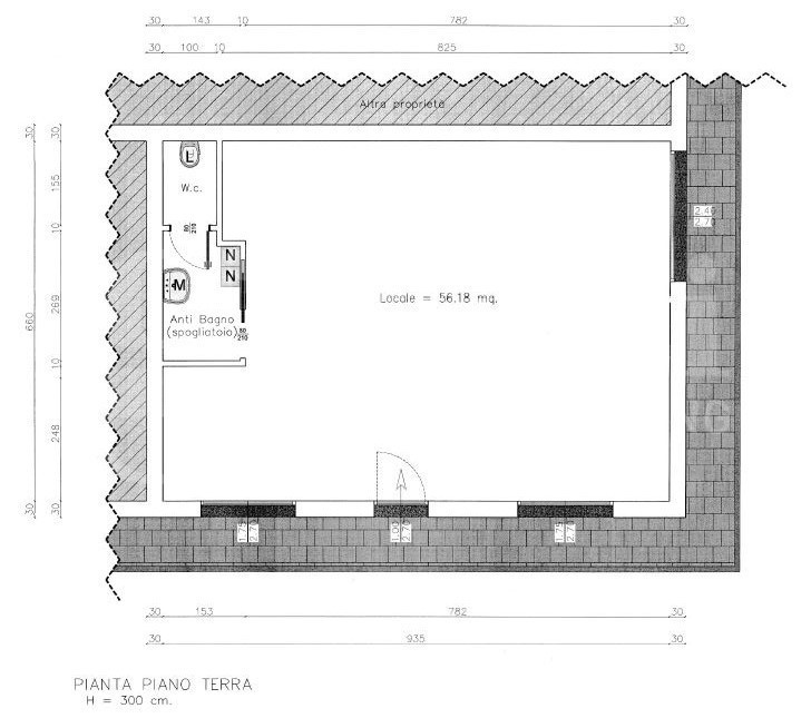 Negozio - Planimetry 1