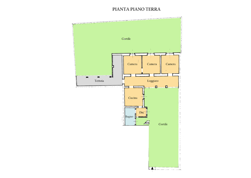 Casa Indipendente - Planimetry 1