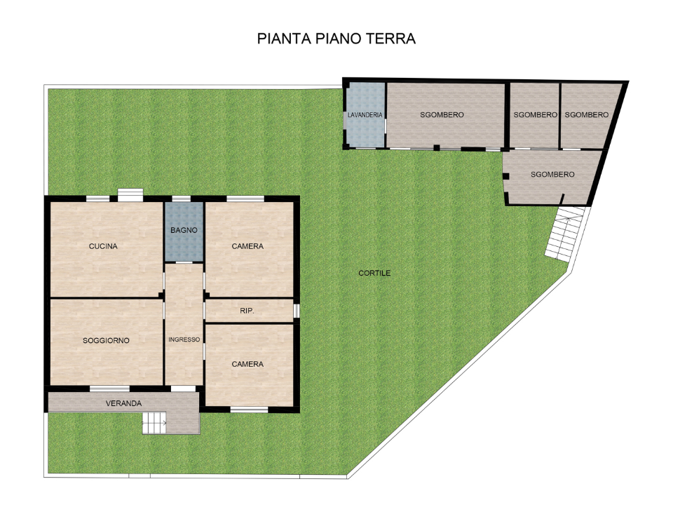 Casa Indipendente - Planimetry 1