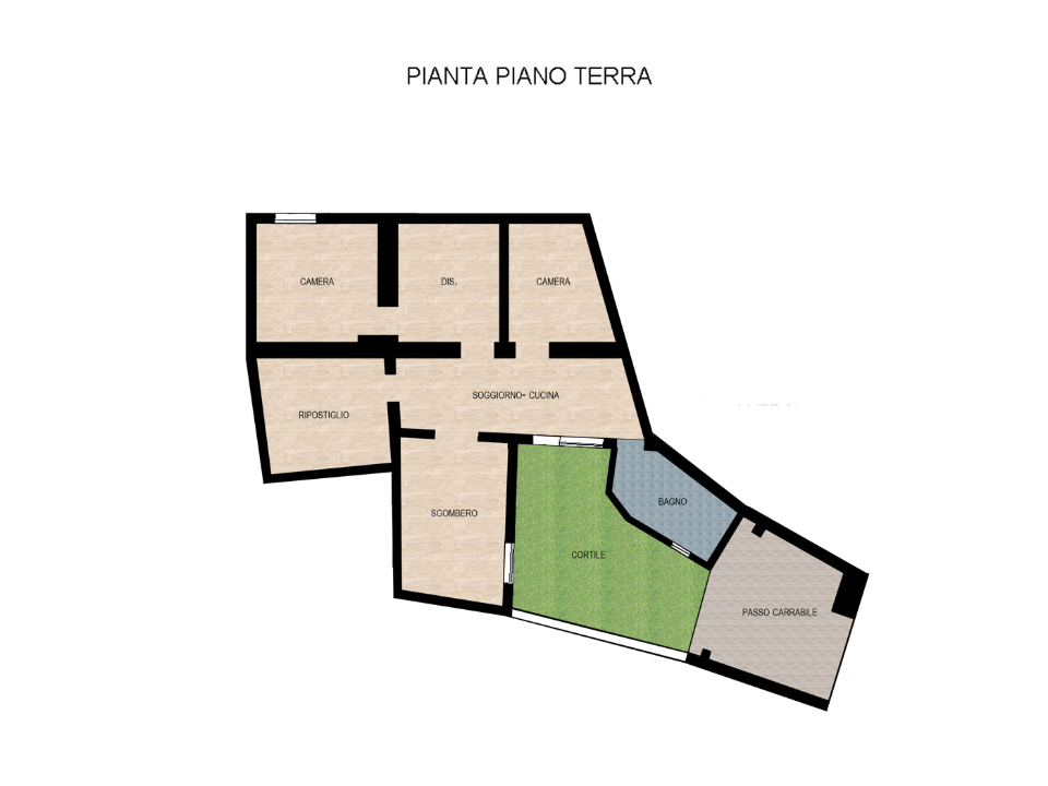 Casa Indipendente - Planimetry 1