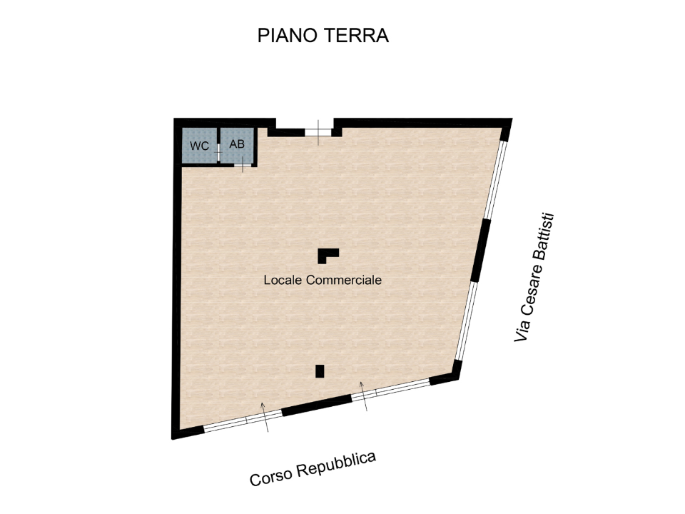 Negozio - Planimetry 1