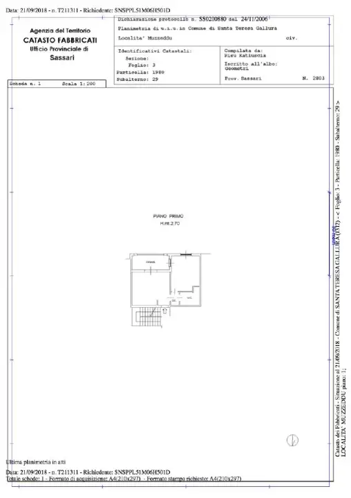 Appartamento - Planimetry 1