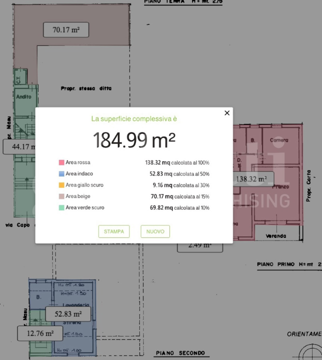 Casa Indipendente - Planimetry 1