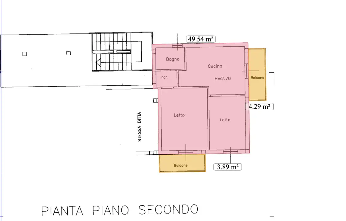 Appartamento - Planimetry 3