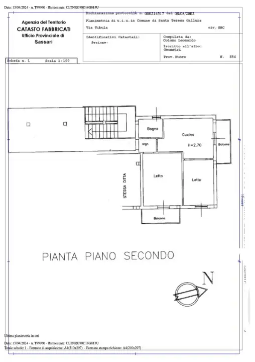 Appartamento - Planimetry 1