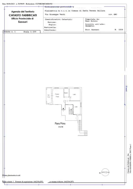 Appartamento - Planimetry 3