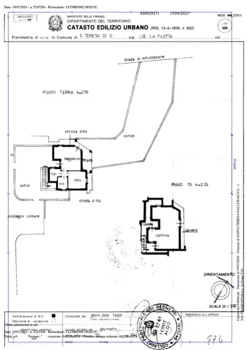 Villa - Planimetry 1