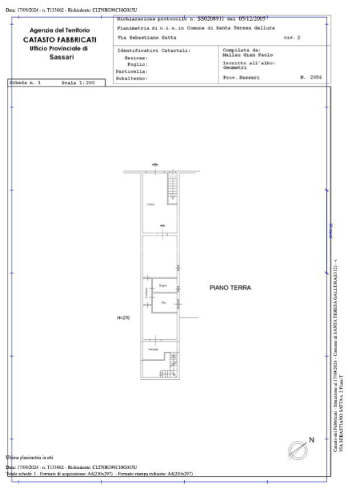 Appartamento - Planimetry 3