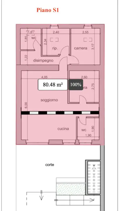 Appartamento - Planimetry 1
