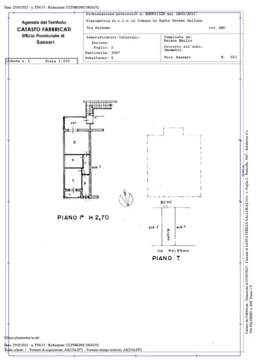 Palazzina - Planimetry 6