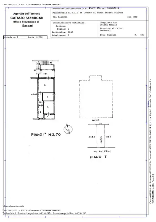 Palazzina - Planimetry 7