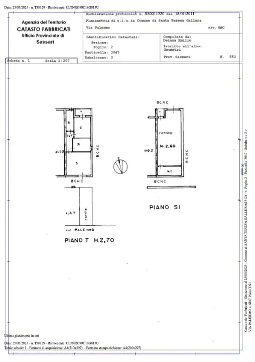 Palazzina - Planimetry 3