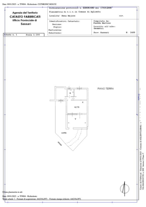 Villa - Planimetry 3