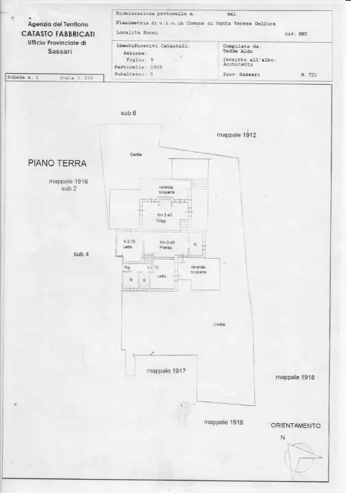 Villa - Planimetry 1