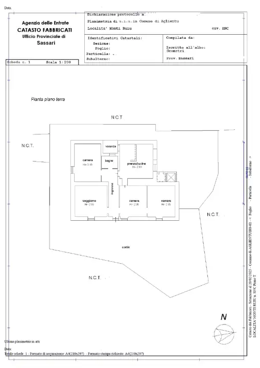 Casa Indipendente - Planimetry 1