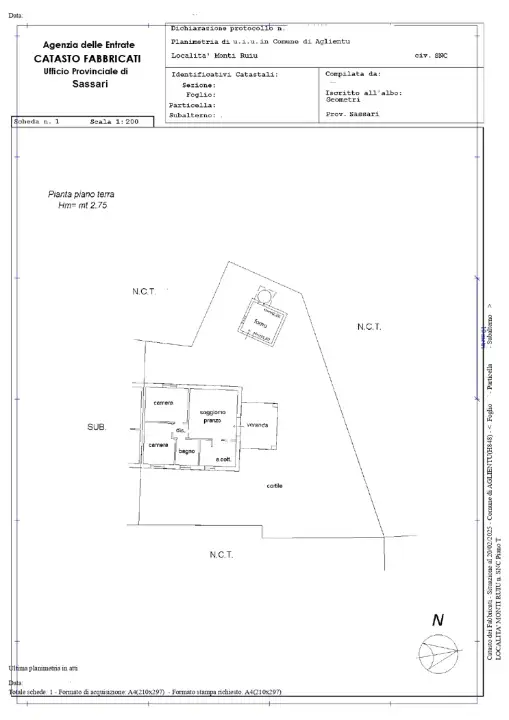 Casa Indipendente - Planimetry 2