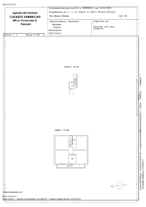 Appartamento - Planimetry 1
