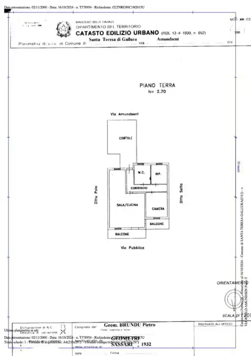Appartamento - Planimetry 1