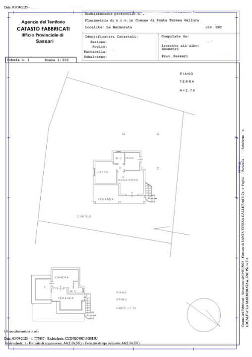 Villa - Planimetry 1