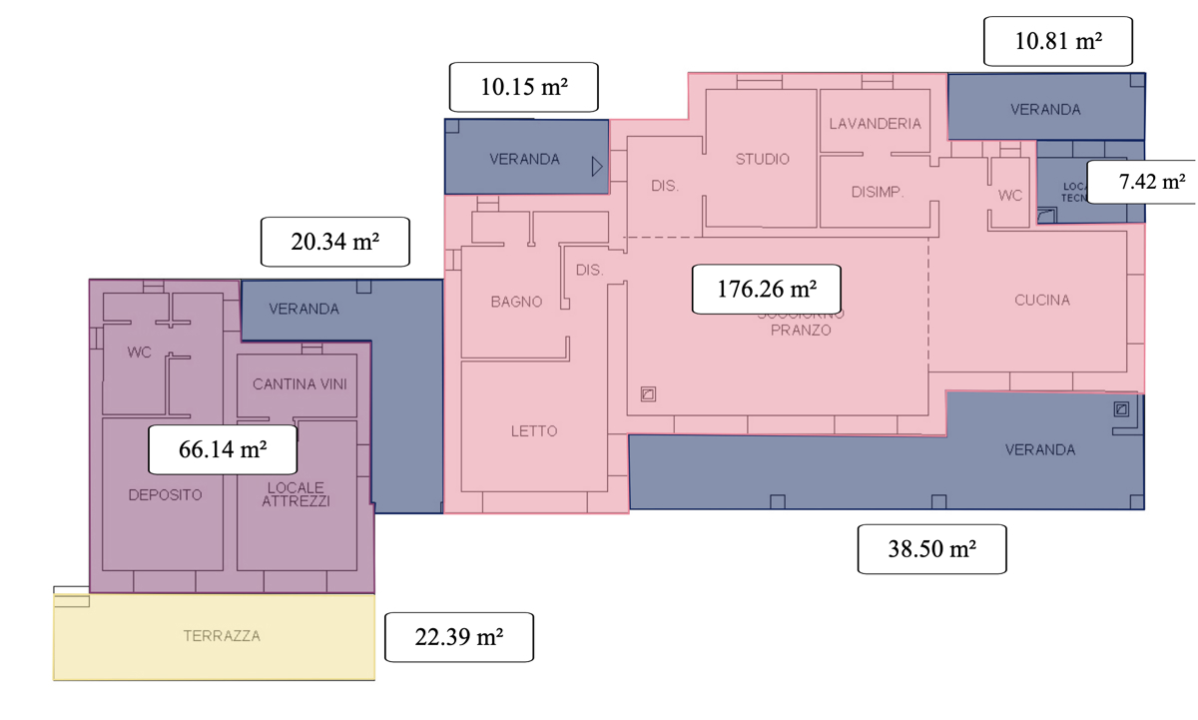 Villa - Planimetry 2