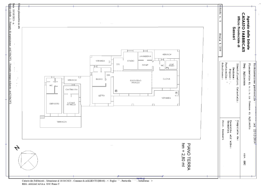 Villa - Planimetry 1