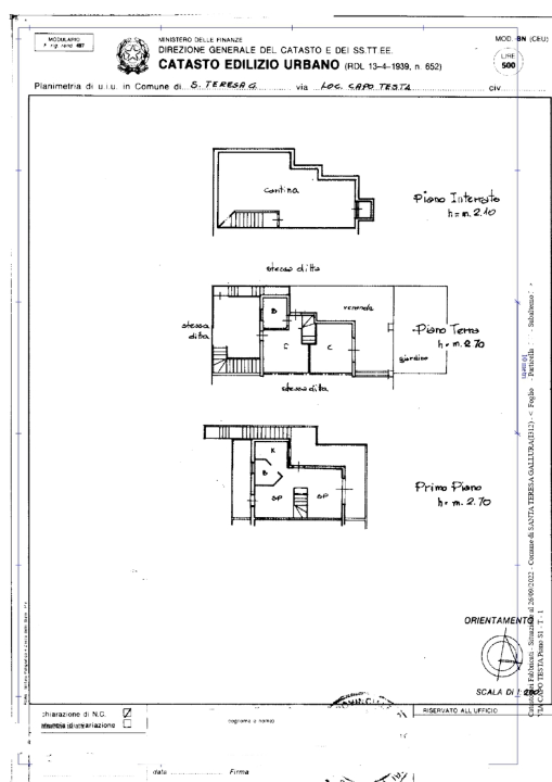 Villa - Planimetry 1