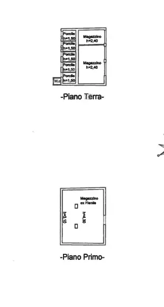 Casa Indipendente - Planimetry 1